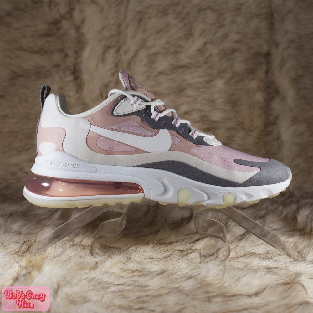 Nike Air Max 270 React Plum Chalk Women's Size 12 - Picture 4 of 12